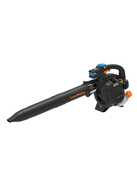 LawnMaster NPTBL26A No-Pull Handheld Blower 2 Cycle 26cc, Orange, Black