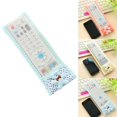thumbnail image 3 of 2 Pieces TV Air Conditioner Remote Controller Small Bear Design Lace Fabric Case Cover Protector S/M/L, 3 of 8