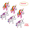 6 Pcs/Set, variant on Amazing Kids 3D Unicorn Balloons Aluminum Foil Gift Magical Holidays Stocking Stuffers Birthdays Baby Showers Children's Day Thanksgiving Christmas Gift 34" x 15" (Approx.) (1 Pc/Set)