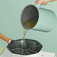 thumbnail image 1 of Multi-purpose Oil Can Large Capacity Residue Filter Oil Can Non-slip Stainless Steel Kitchen Drain Oil Storage Pot with Fine Mesh Filter for Home Kitchen Indoor, 1 of 9