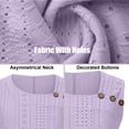 thumbnail image 5 of TARIENDY Eyelet Tank Tops for Women Loose Fit Breathable Summer Blouses Sleeveless Crewneck Shirts Beach Vacation Outfits Purple S, 5 of 9