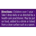 thumbnail image 3 of Ddrops Kids Booster 600IU 100 Drops - Daily Liquid Vitamin D for Kids. Support Strong Bones & Immune System in Children. No Preservatives, No Sugar, Non-GMO, Allergy-Friendly, 3 of 6