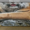 thumbnail image 6 of Ambesonne Tiger Place Mats Set of 4, Calm Wild Animal Sunset, Standard Size, Multicolor, 6 of 6