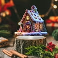 thumbnail image 4 of Gingerbread House Acrylic 2D Desktop Decoration Christmas Standing Sign for Festive Decor, 4 of 6