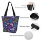 thumbnail image 4 of Disketp Colorful Butterflies for Women’s Casual Shoulder Tote Bag Cross-body Handbags for Shopping, Travel and Daily Use, 4 of 6