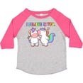 thumbnail image 3 of Inktastic I Believe in You Cute Rainbow Unicorns Boys or Girls Toddler T-Shirt, 3 of 5