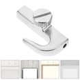 thumbnail image 3 of 2pcs Gallery Picture Hanging Adjustable Hooks Picture Hanging Wire System Hooks For Art Display Frame Hooks Picture Rail Hanging System For Home Office Gallery Heavy Duty Support, 3 of 9