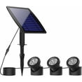 thumbnail image 1 of Pond Fountain Lights: Underwater Solar Highlight, Submersible 18-LED RGB LED Landscape Spotlights For Aquarium, Garden, Pathway With Automatic Lighting Control, 1 of 5