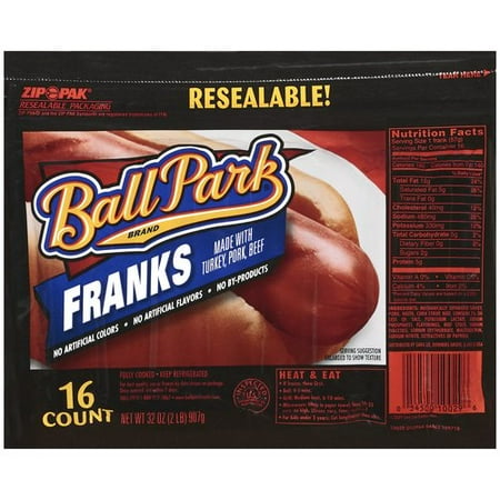 Ball Park Franks, 32 oz