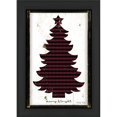 thumbnail image 1 of Timeless Frames 55188 12 x 18 in. Merry & Bright Plaid Christmas Tree Photo Frame, 1 of 1