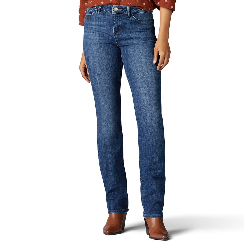 Stretch Relaxed Fit Straight Leg Jean 