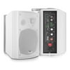 Pyle PDWR53BTWT 5.25" 300 Watt Bluetooth Indoor Outdoor Speakers, White (2 Pack)