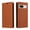 Brown, variant on Case for Google Pixel 7 Cover Flip Wallet PU Leather Magnetic Closure Card Slots