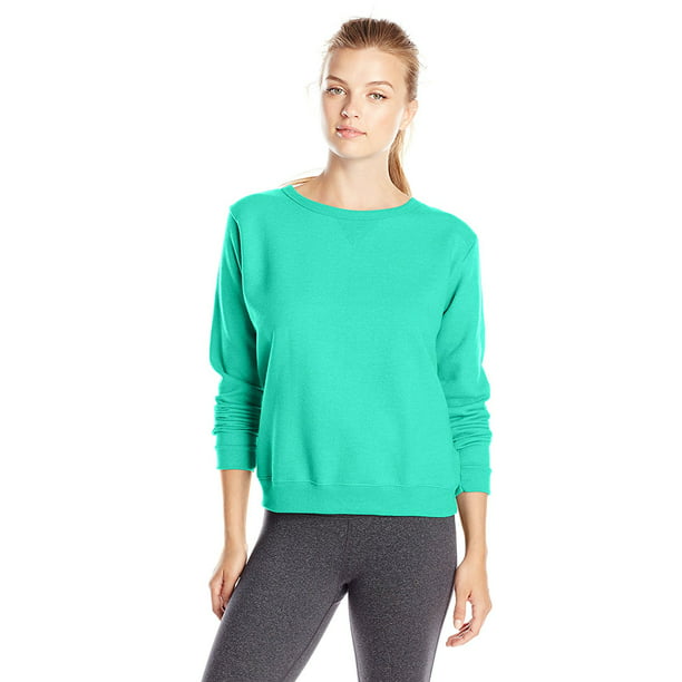 Women's Fleece V-Notch Sweatshirt - Walmart.com