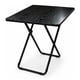 thumbnail image 1 of Mesa De Centro Auxiliar Y Lateral Para Sala, Dormitorio Plegable Madera Color Negro Practiksa, 1 of 5