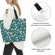 thumbnail image 3 of Balery Floral Bolsa Tote Estilo Estético con Cremalleras, Bolsa de Hombro, Bolsa de Compras Grande y Plegable, 3 of 8