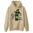 thumbnail image 3 of LUOGENLI Chandails à Capuche pour Hommes Graphiques Rose Halloween Chandail à Capuche Graphique Chandail Molletonné à Enfiler Manches Longues Veste Décontractée avec Imprimé pour Automne Hiver Tenue Confortable Chandails à Capuche pour Hommes Paquet Coton Beige Taille TG, 3 of 5