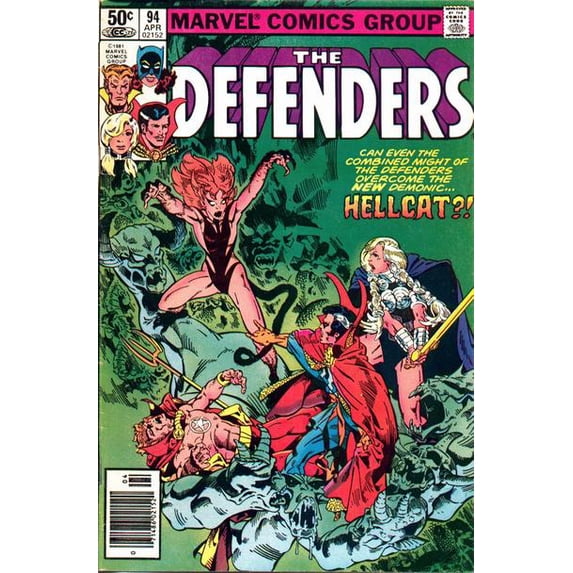 Defenders, The #94 (Newsstand) VF ; Marvel Comic Book
