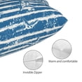 thumbnail image 5 of Disketp Pillow Covers Ocean On Striped Pattern Throw Pillow Case Cushion Covers,Cushion For Bedroom,Couch,Home-14"X20", 5 of 8