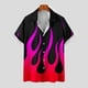 thumbnail image 2 of Camisas de Manga Larga para Hombres Blusa Cómoda de Cuello de Impresión, Camisa Casual de Poliéster para Uso Diario, de Fiesta Y de Primavera de Verano, 2 of 5