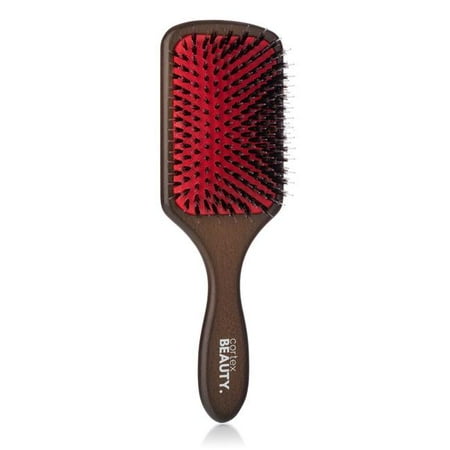 Cortex Beauty CB-BRU3.5PAD-AMBWD 3.5 Professional Wooden Paddle Brush | Amber Wood