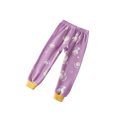 thumbnail image 1 of Pantalones cálidos elásticos para niños, a prueba de viento, de invierno, transpirables, para el hogar, amigables con la piel, gruesos, ropa Prendas para la parte inferior del cuerpo Violeta 100cm Qarigey AP013569-04, 1 of 6