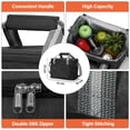 thumbnail image 4 of Large Lunch Bag, Insulated Lunch Box with Adjustable Shoulder Strap, 4 of 7