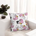 thumbnail image 5 of Wukai French Bulldog Duck Premium Polyester Fleece Pillow Covers with Hidden Zipper Closure,Luxuriously Soft and Durable-16"x16", 5 of 7