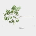 thumbnail image 3 of Simulation of Golden Elm Leaves Green Plants - Artificial Stems Faux Green Stems Branches Stem Green Bushes Shrubs Twig Stems for Vase Filler Home Wedding Decor, 3 of 5