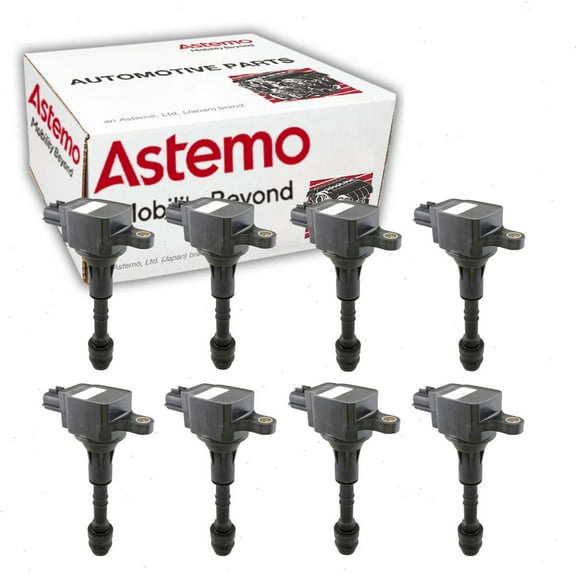 8 pc Hitachi Ignition Coils compatible with INFINITI Q45 4.5L V8 2002-2006