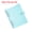 Blue, variant on Uxcell Soft A6 Clear Binder Cover with Snap Button Closure,Pink