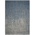 thumbnail image 2 of SAFAVIEH Courtyard Orpa Abstract Indoor/Outdoor Area Rug, Navy/Grey, 8' x 11', 2 of 11