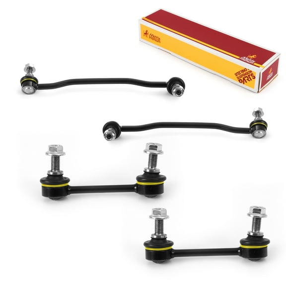 Metrix Premium Chassis Parts - 4 PC Front & Rear Stabilizer Bar Link Kit Fits 04-08 Nissan Maxima,02-06 Nissan Altima,Replacement K90353,K90352,K90684
