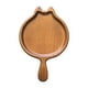 thumbnail image 1 of Bandeja de madera para servir, tabla de charcutería con forma de gato para cocina, bandeja para aperitivos y frutas, tablero de exhibición de postres para la decoración de la mesa del comedor del hog, 1 of 6