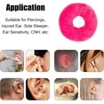 thumbnail image 3 of Numjaw Ear Piercing Pillow, 9" O-Shaped Pillow with Ear Holes, Doughnut Pillow for Ear Piercing, Side Sleepers, Relieve Ear Pain, Ear Inflammation (Pink), 3 of 6