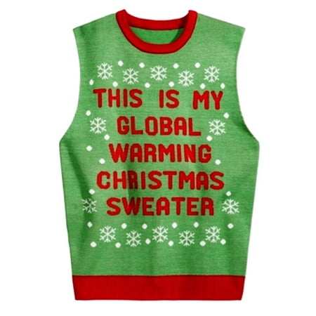 Mens Christmas Vests - American Rag NEW Green Red Mens Size Large L Christmas Vest Sweater