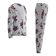 thumbnail image 3 of Set De Pijama Spider Man Para Niño Talla 4 Color Gris, 3 of 4