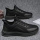 thumbnail image 3 of Zapatos para hombre, cómodos, elegantes, casuales, de estilo coreano, modernos, ligeros, transpirables, zapatillas para hombre, 3 of 5