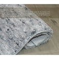thumbnail image 5 of Essential 2-Piece Bathroom Contour and Toilet Lid Cover Set, Plush Microfiber Contour Rug and Non-Slip Toilet Lid Cover, Ultra Absorbent, Quick-Dry, Machine Washable, Grey, 5 of 9