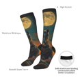 thumbnail image 4 of Fuzoiu Sunset Prairie Meditating Horse Print Adult Stockings,Crew Socks,Unisex Fashion Socks, Casual Sports Socks,Comfortable Crew Socks for Everyday Wear and Sports, 4 of 6