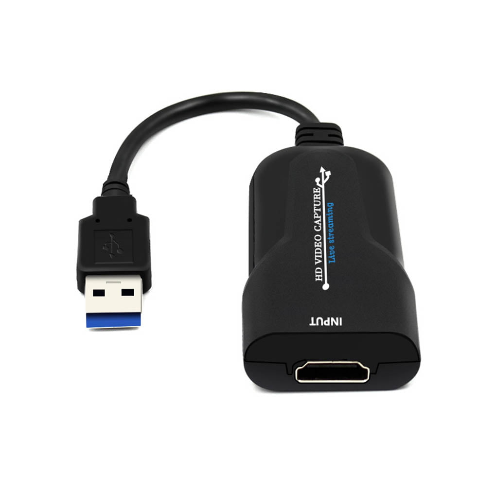 HDMI zu USB 3.0 knowledgi Video Capture Card Kompakter Compact Game Capture Card Grabber Converter Full HD 1080P-Video-Grafikkonverterkabel 