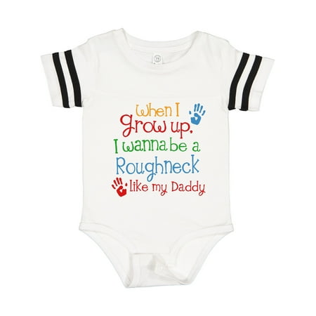 

Inktastic Future Oil Rig Roughneck Like Daddy Gift Baby Boy Bodysuit