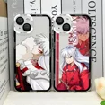 thumbnail image 2 of Funda de teléfono de Anime japonés Inuyasha Higurash para IPhone 16, 15, 14, 13, 12, 11 Pro Max, Mini, XS, X, 7, 8Plus, SE2, cubierta suave transparente, 2 of 5