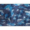 thumbnail image 3 of Ambesonne Poppy Quilted Coverlet 3 Pcs, Winter Colors Floral Scene, King Size, Sky Blue Ceil Blue Quartz, 3 of 4