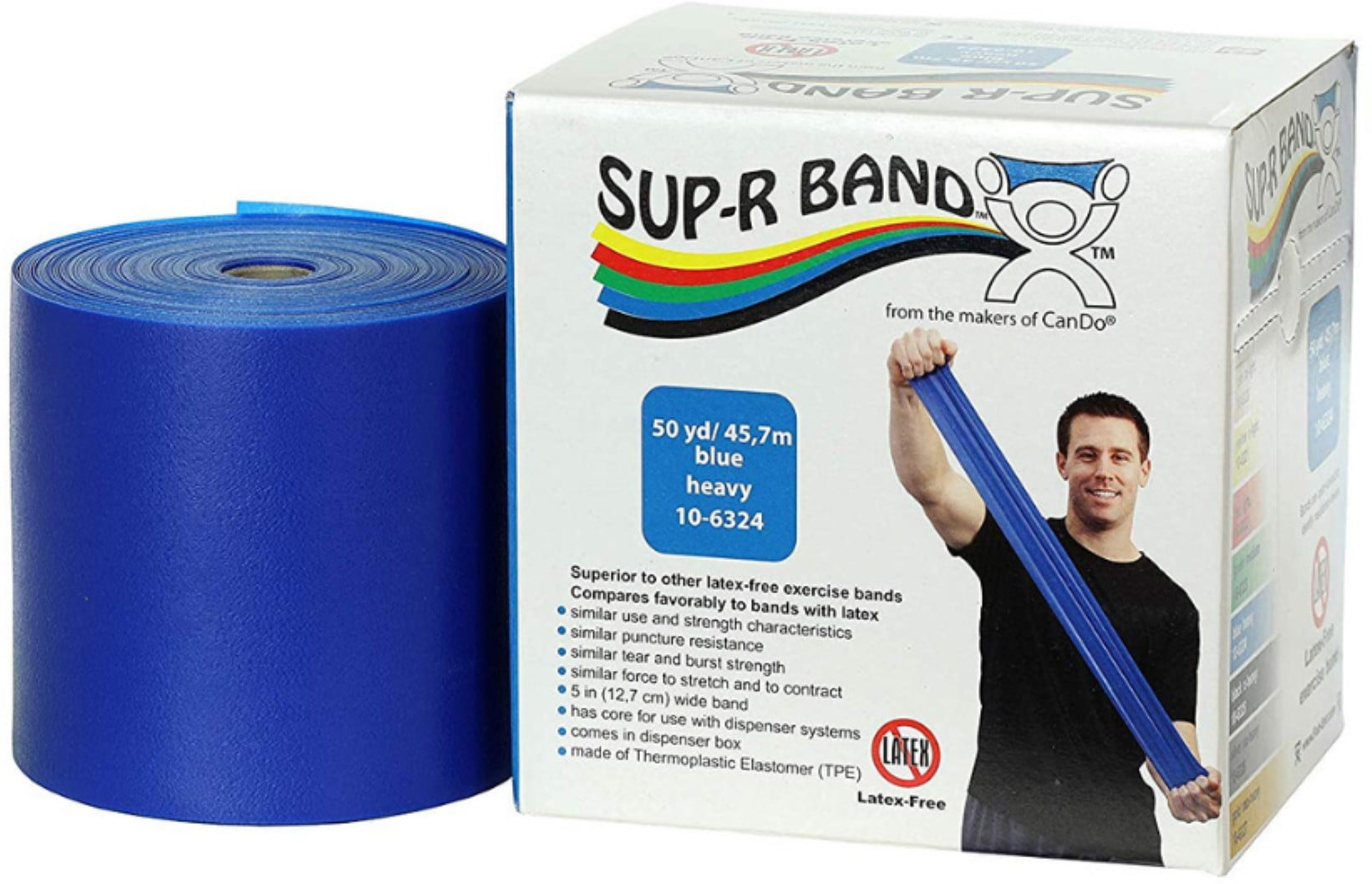 CanDo SupR Band Latex Free Exercise Band