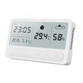 thumbnail image 4 of HINTRMENT 1Pc Digital Temperature and Humidity Meter for Living Room Bedroom with Clock Display, 4 of 8