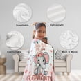 thumbnail image 3 of Yibo Trucks Blanket Just A Boy Who Loves Yibo Trucks Flannel Blanket Lightweight Blankets for Boys Girls Gift for Truck Lover Soft Blanket for All Seasons for Kids/Child, 3 of 9