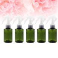 thumbnail image 3 of Miangastore 5pcs 100ml Refillable Subpackaging Bottle Spray Bottle with Convenient Trigger Fine Mist Sprayer Set(Green), 3 of 8