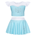 thumbnail image 5 of 2024 traje de baño para niña, traje de baño, traje de baño de princesa de verano, Bikini blanco como la nieve Rapunzel, lindo traje de baño, conjunto de ropa de hadas, 5 of 5