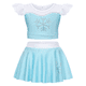 thumbnail image 5 of 2024 traje de baño para niña, traje de baño, traje de baño de princesa de verano, Bikini blanco como la nieve Rapunzel, lindo traje de baño, conjunto de ropa de hadas, 5 of 5